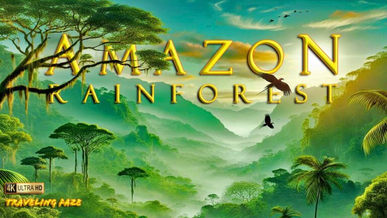 Amazon Rainforest 4K ~ Travel Guide (Relaxing Music)